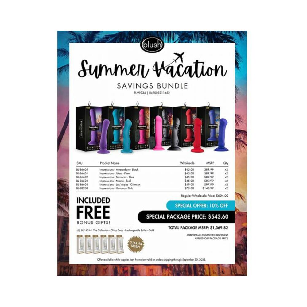 Blush Summer Vacation Savings Bundle