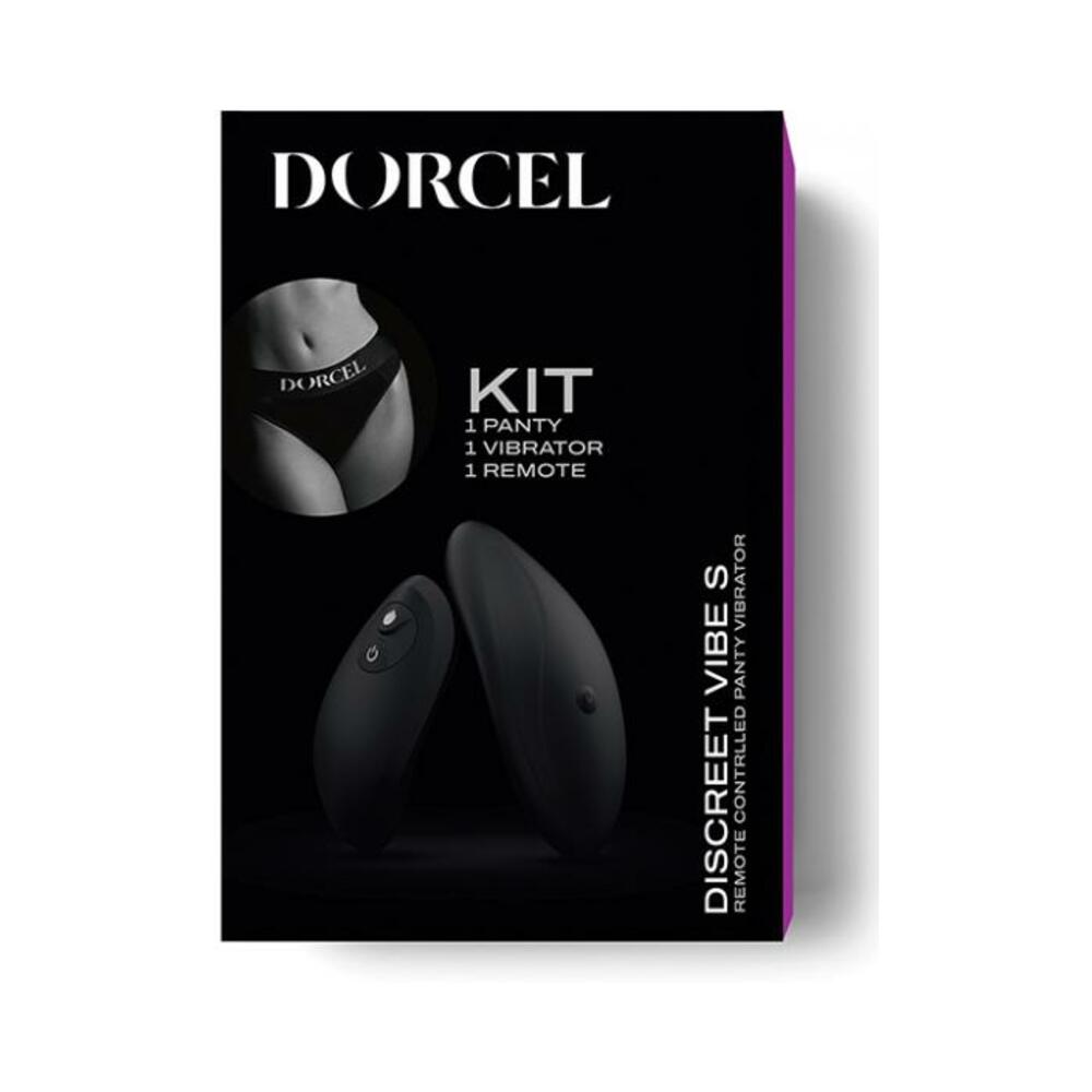 Dorcel Discreet Panty Vibe W/panty Xl - Black