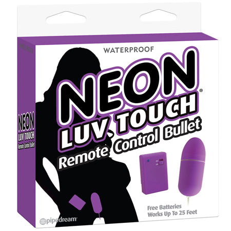 Neon Luv Touch Remote Bullet Purple