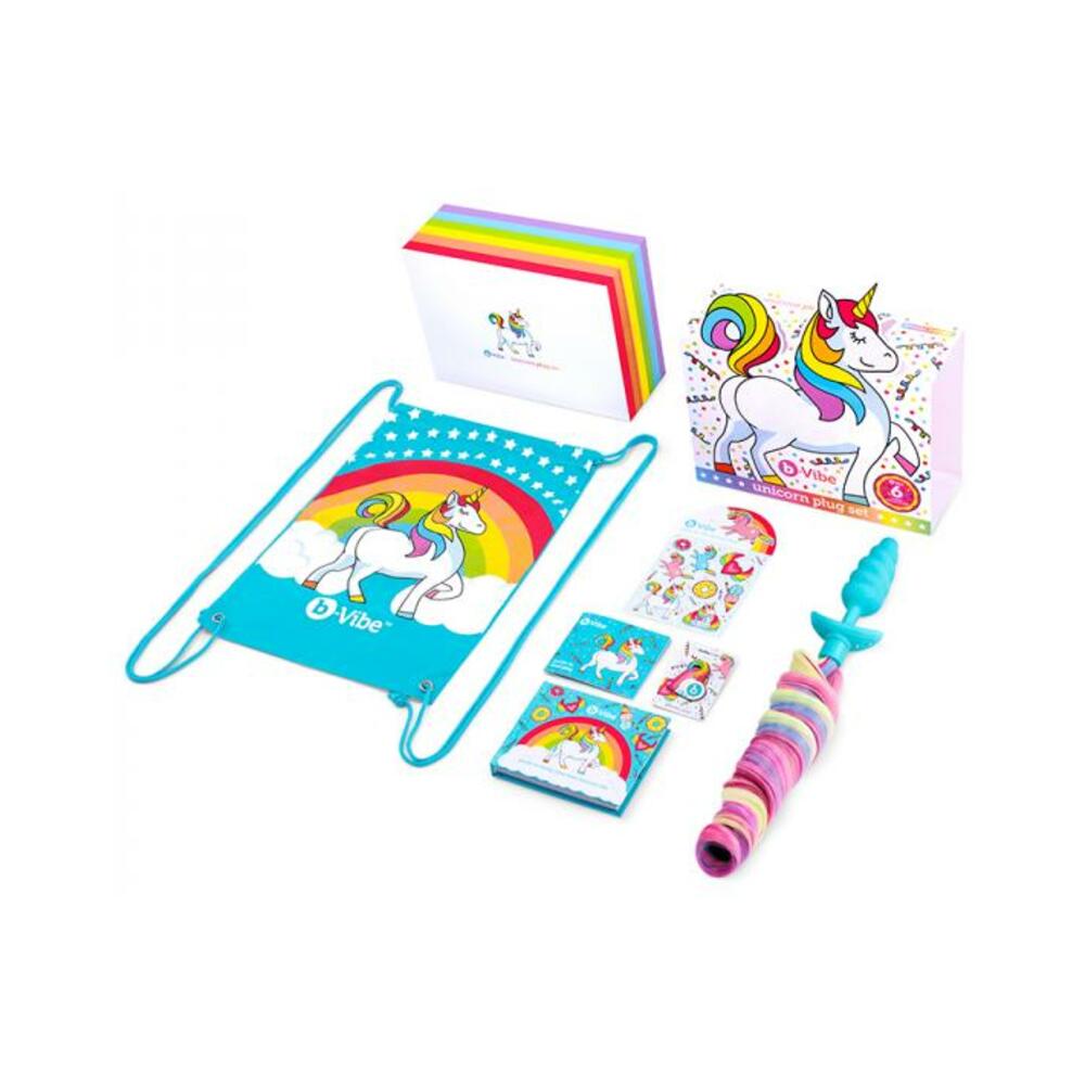 B-vibe Unicorn Plug 6-piece Set