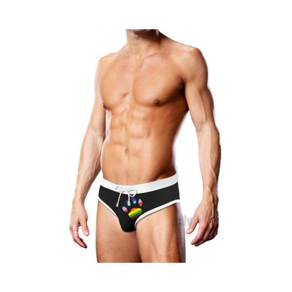 Prowler Swim Blk Oversize Paw Brief Xl