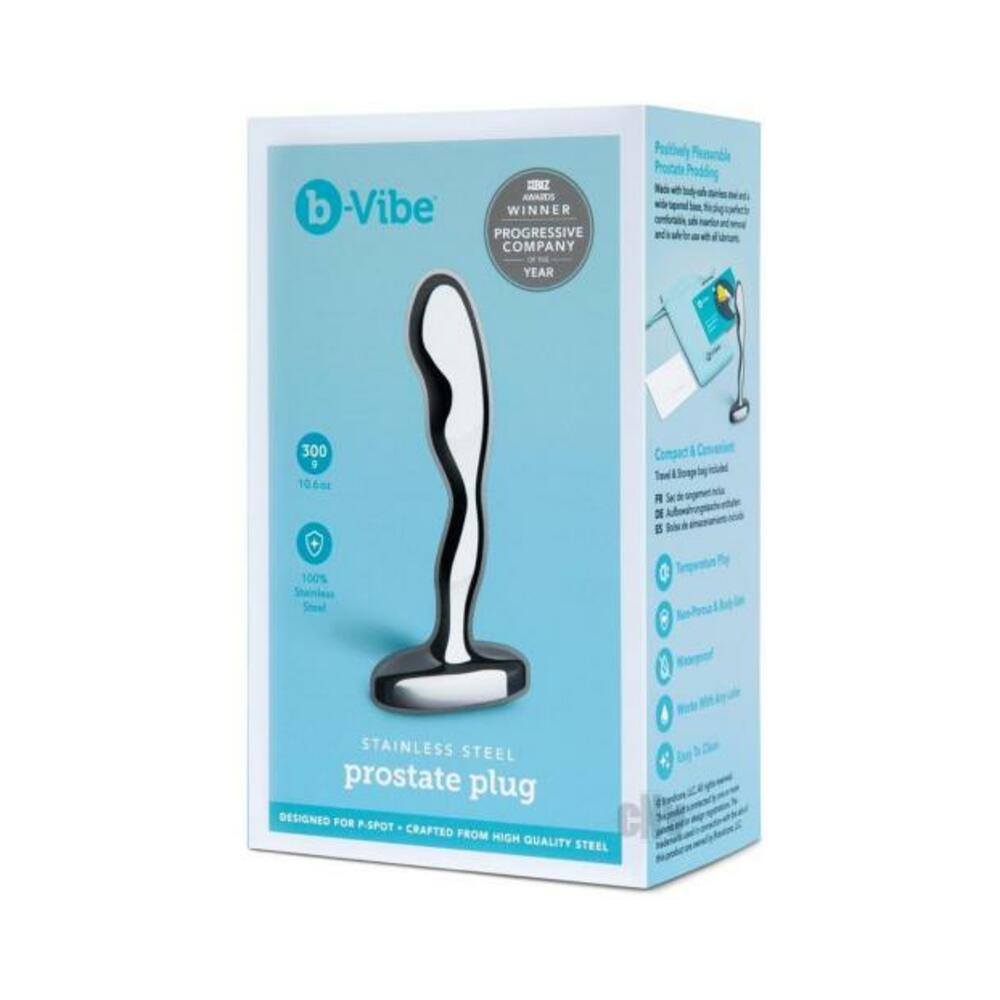 B-vibe Stainless Steel Prostate Plug
