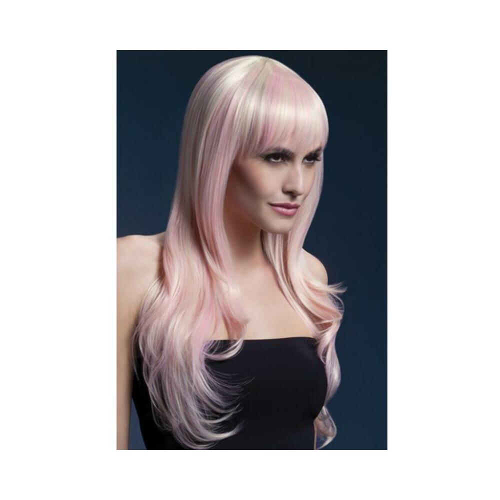 Smiffys Fever Wig Sienna 26 inches Long Blonde Candy