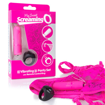 Screaming O My Secret Remote Control Panty Vibe - Pink