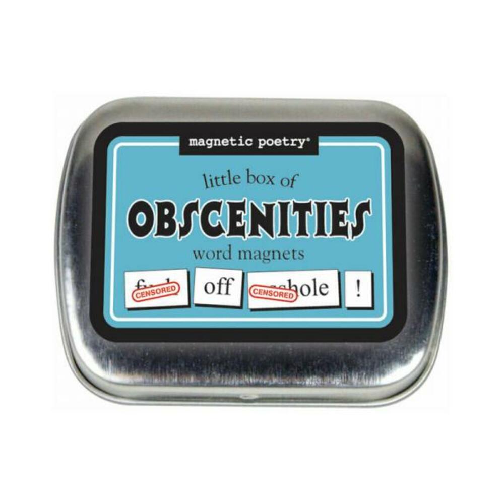 Magnetic Poetry Little Box Of Obscenities Word Magnets