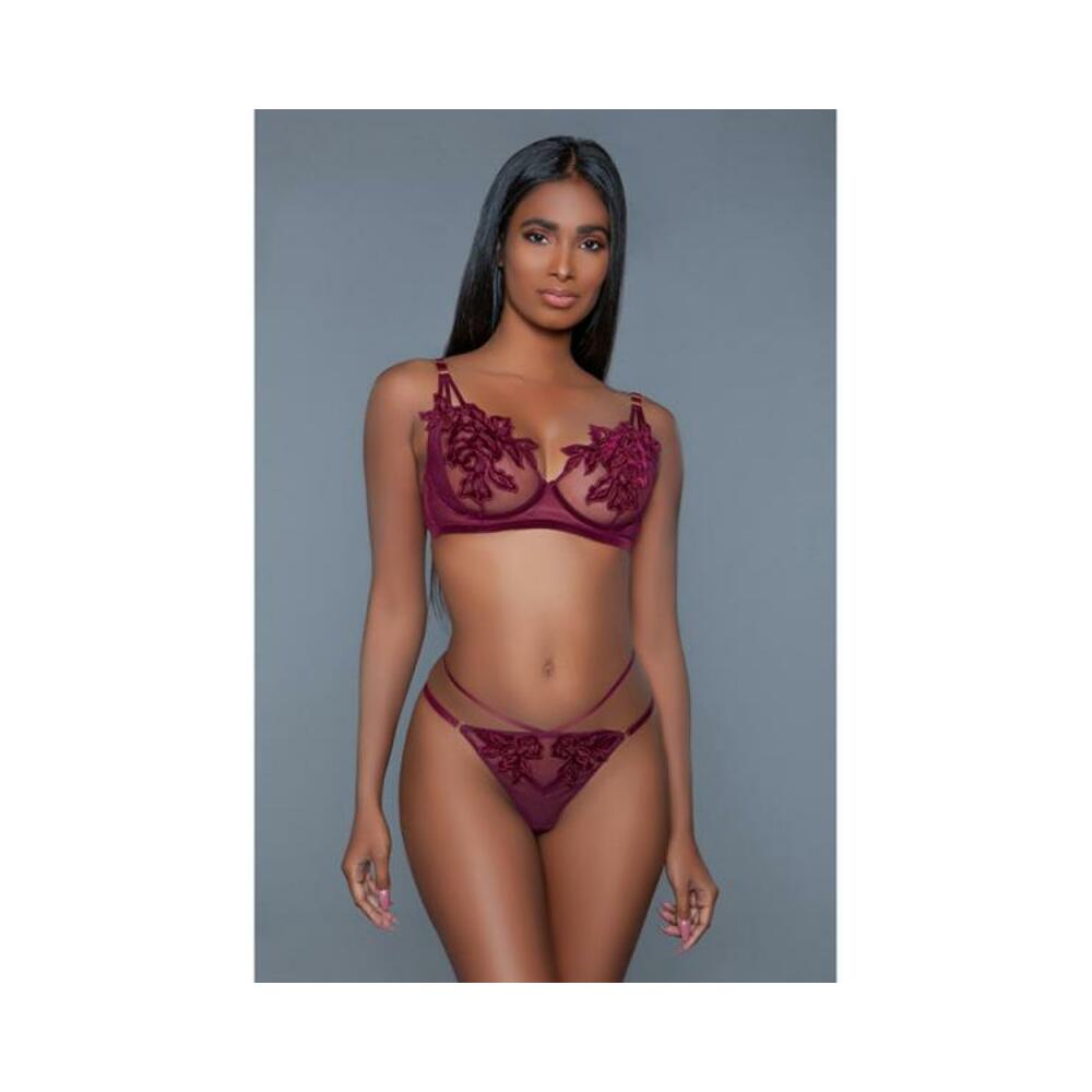 Bewicked Evangeline Set Burgundy M/l