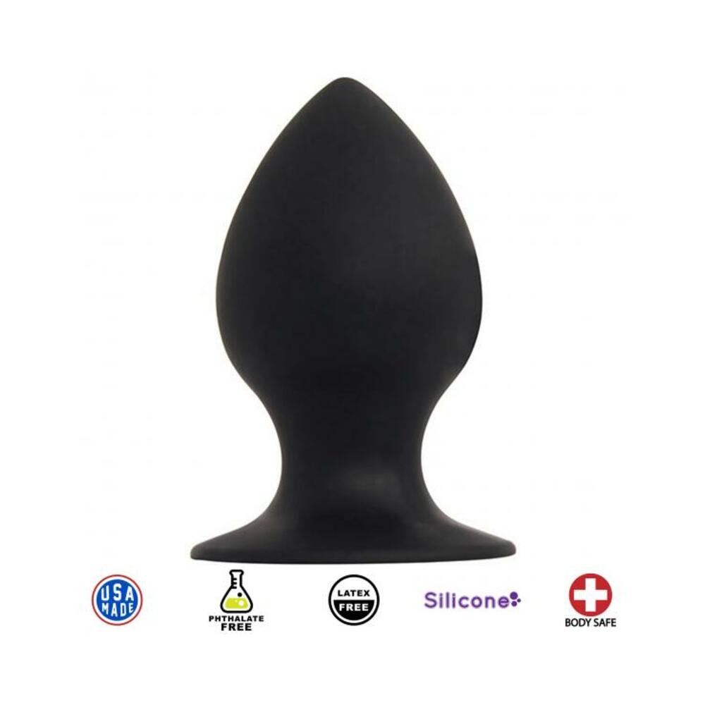 Rooster Daddy-o Small Anal Plug Black