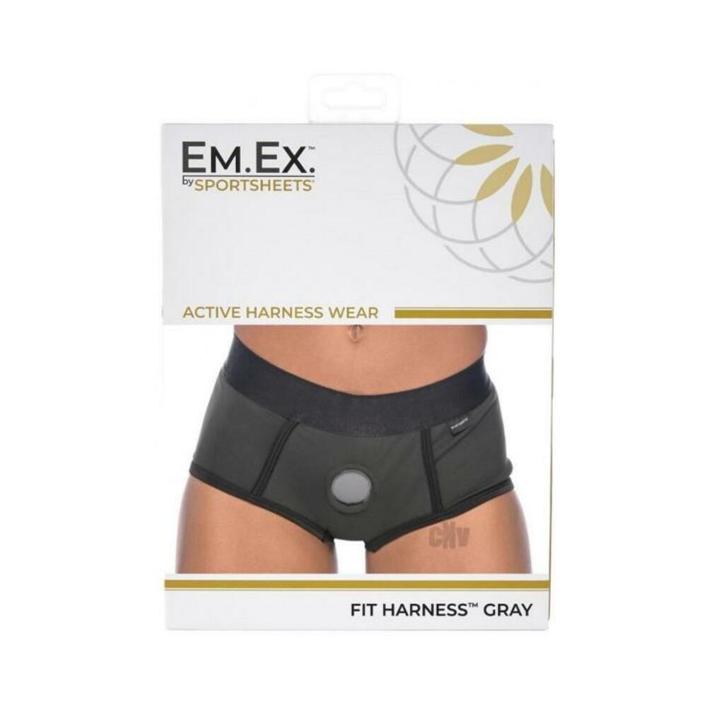 Em Ex Fit Harness Large Gray