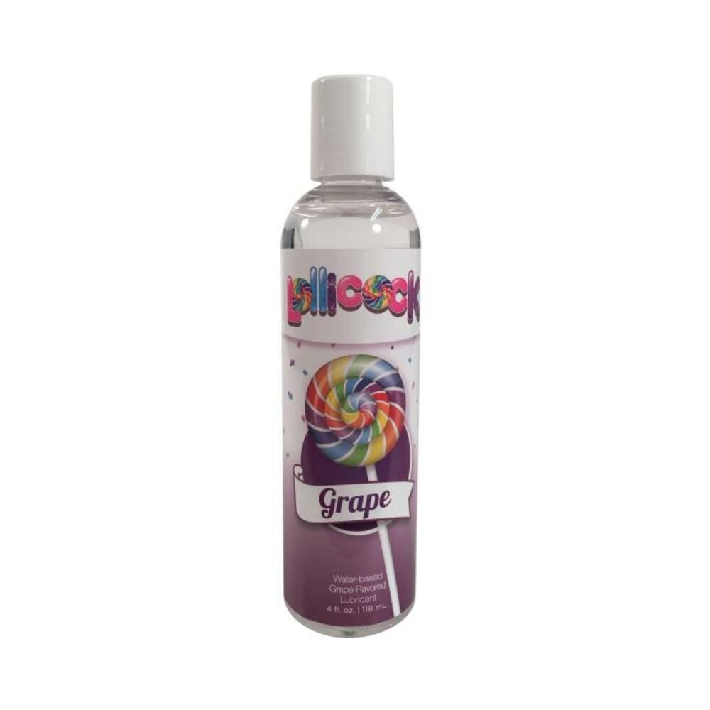 Lollicock Water Base Lube Grape 4oz