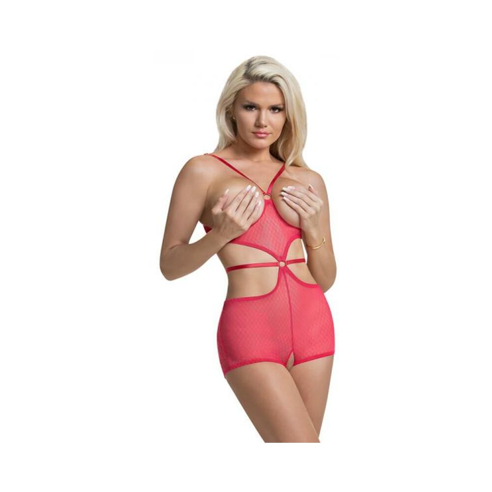 Ms Diamond Girl Cupless Romper Watermelon Queen