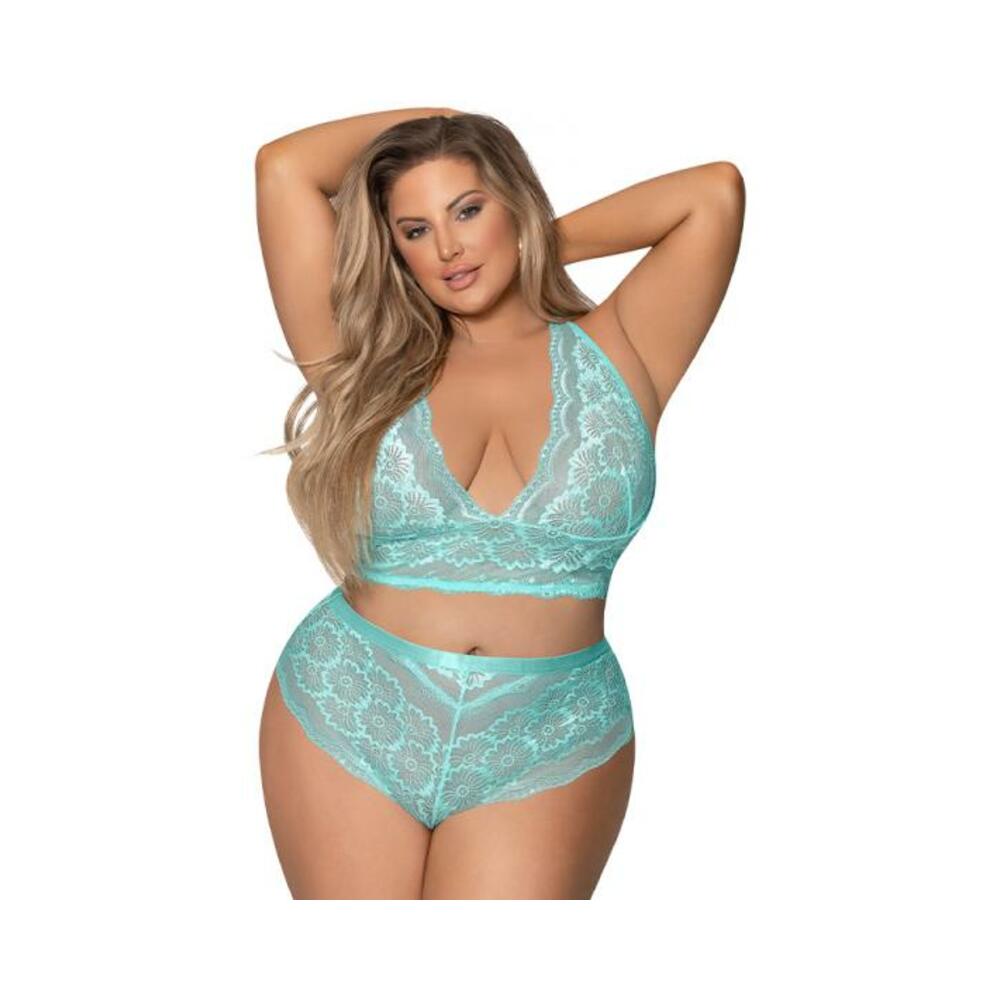 Magic Silk Seabreeze Cami & Short Set Turquise Queen Size