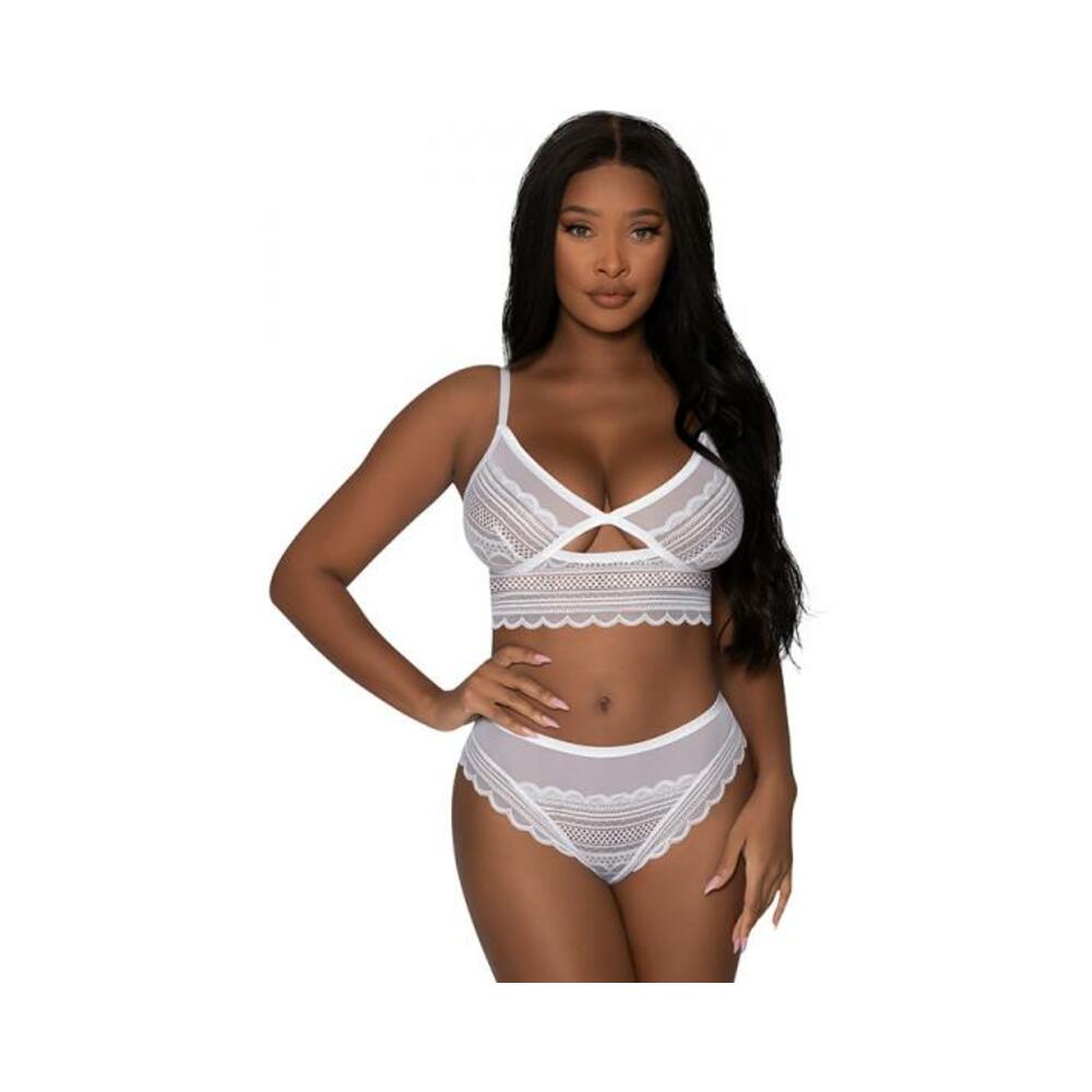 Magic Silk Modern Romance Braltt & Hipster White S/m