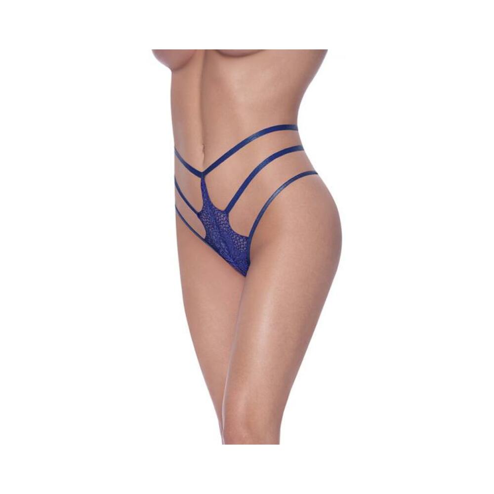 Magic Silk Berrylicious Strappy Panty Blueberry S/m
