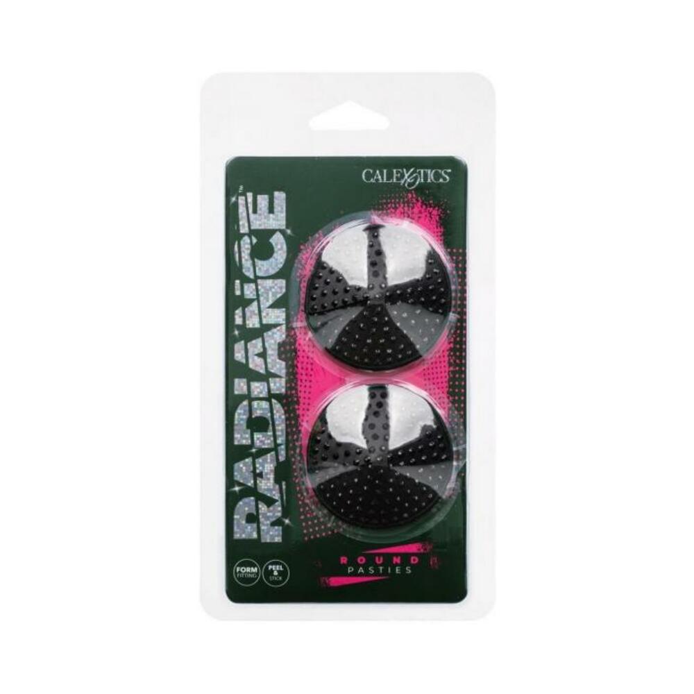 Radiance Round Pasties Black