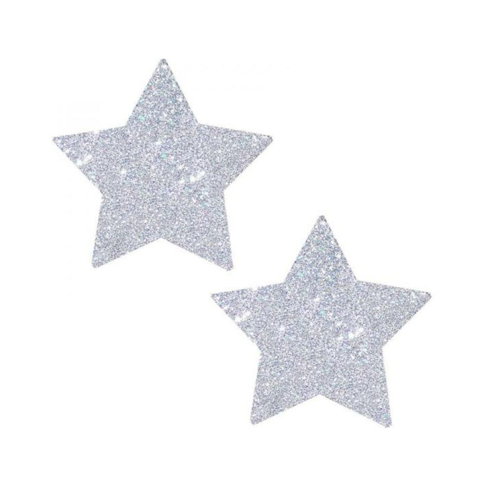 Neva Nude Pasty Starry Nights Silver Glitter