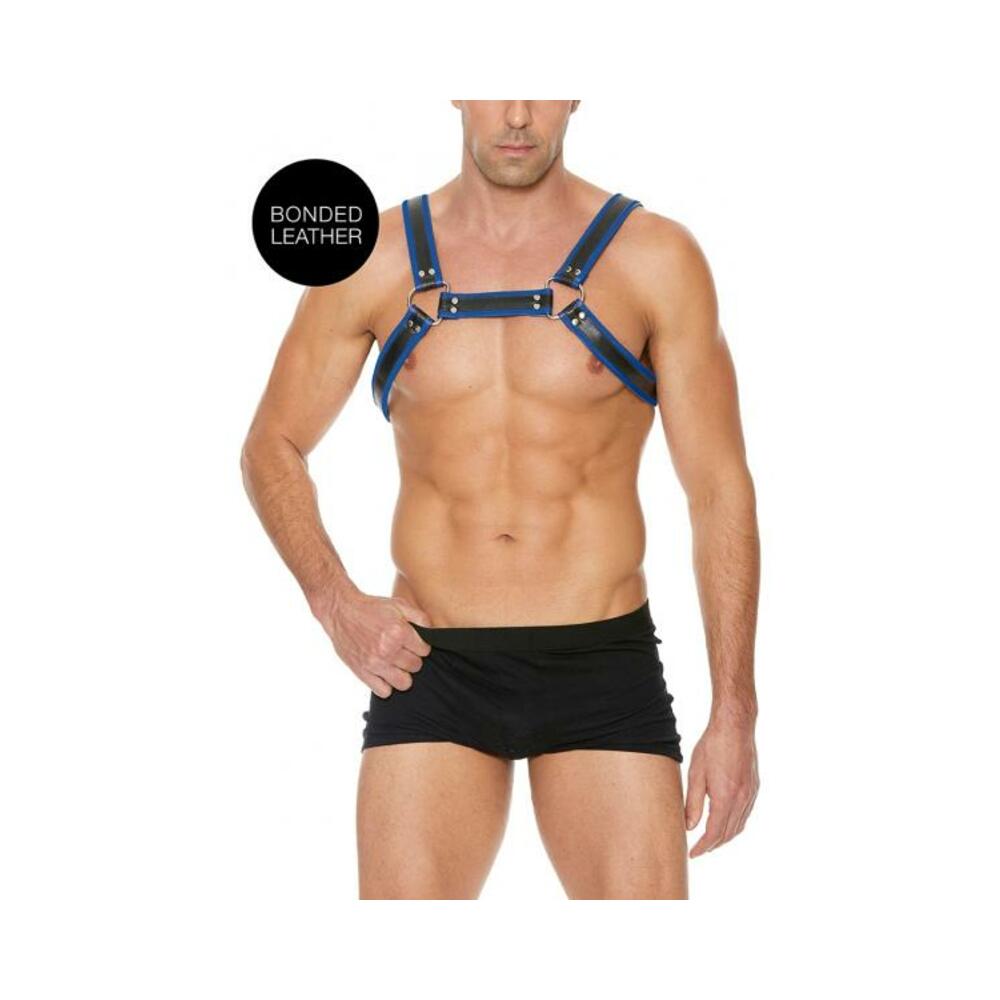 Ouch Harness Men Bull Blue S/M