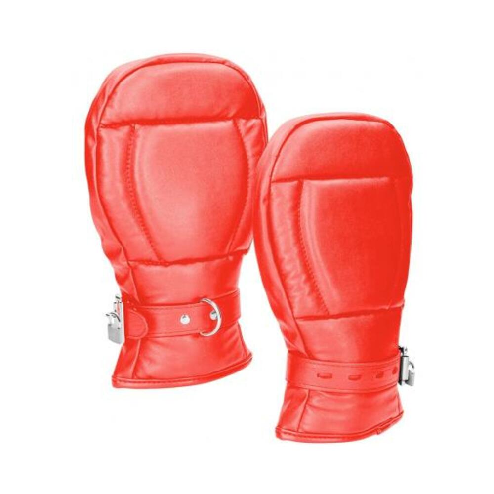 Puppy Play Neoprene Dog Mitts Red