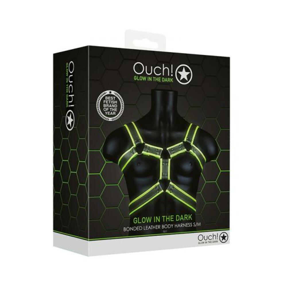Ouch Body Harness Gitd S/m