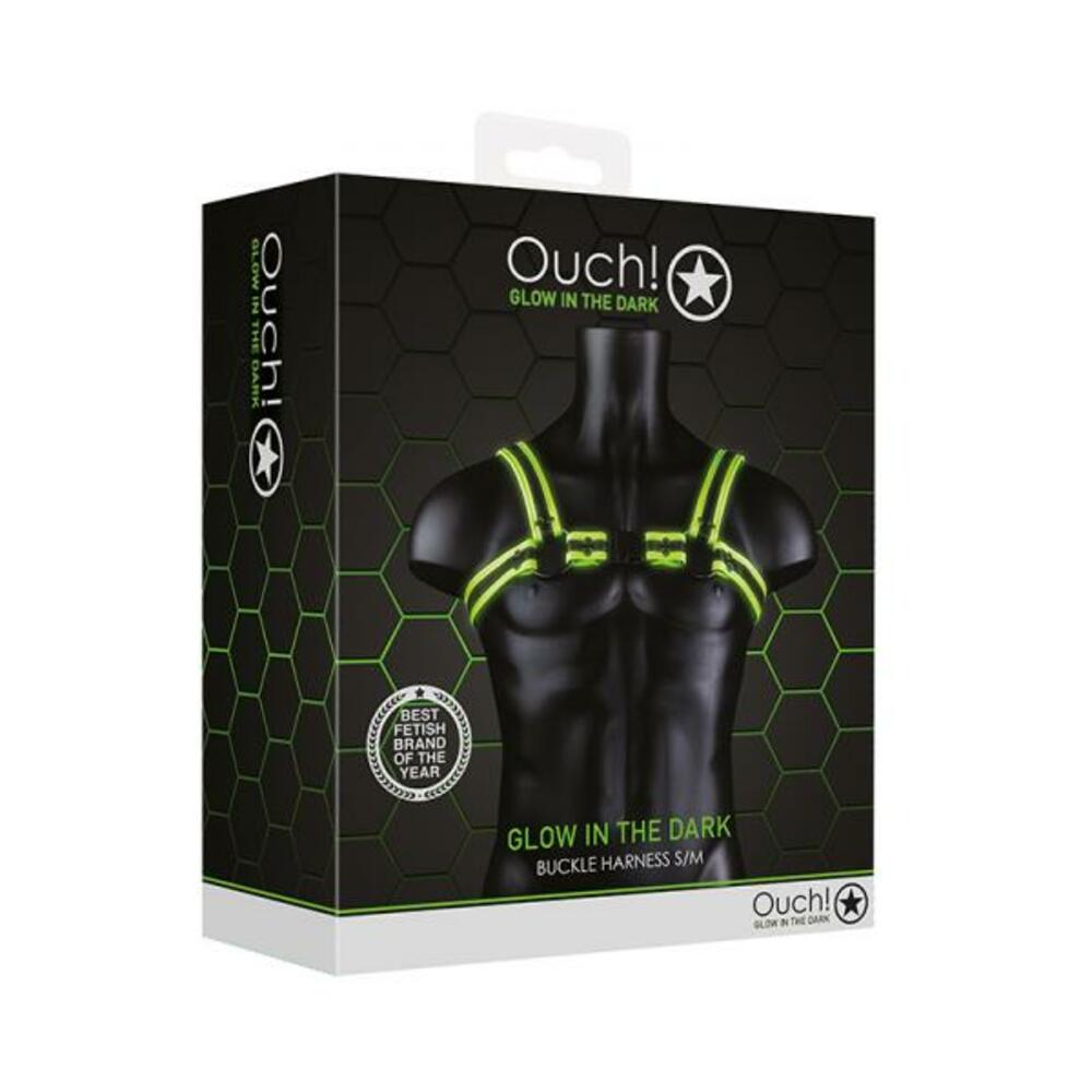 Ouch Buckle Harness Gitd S/m