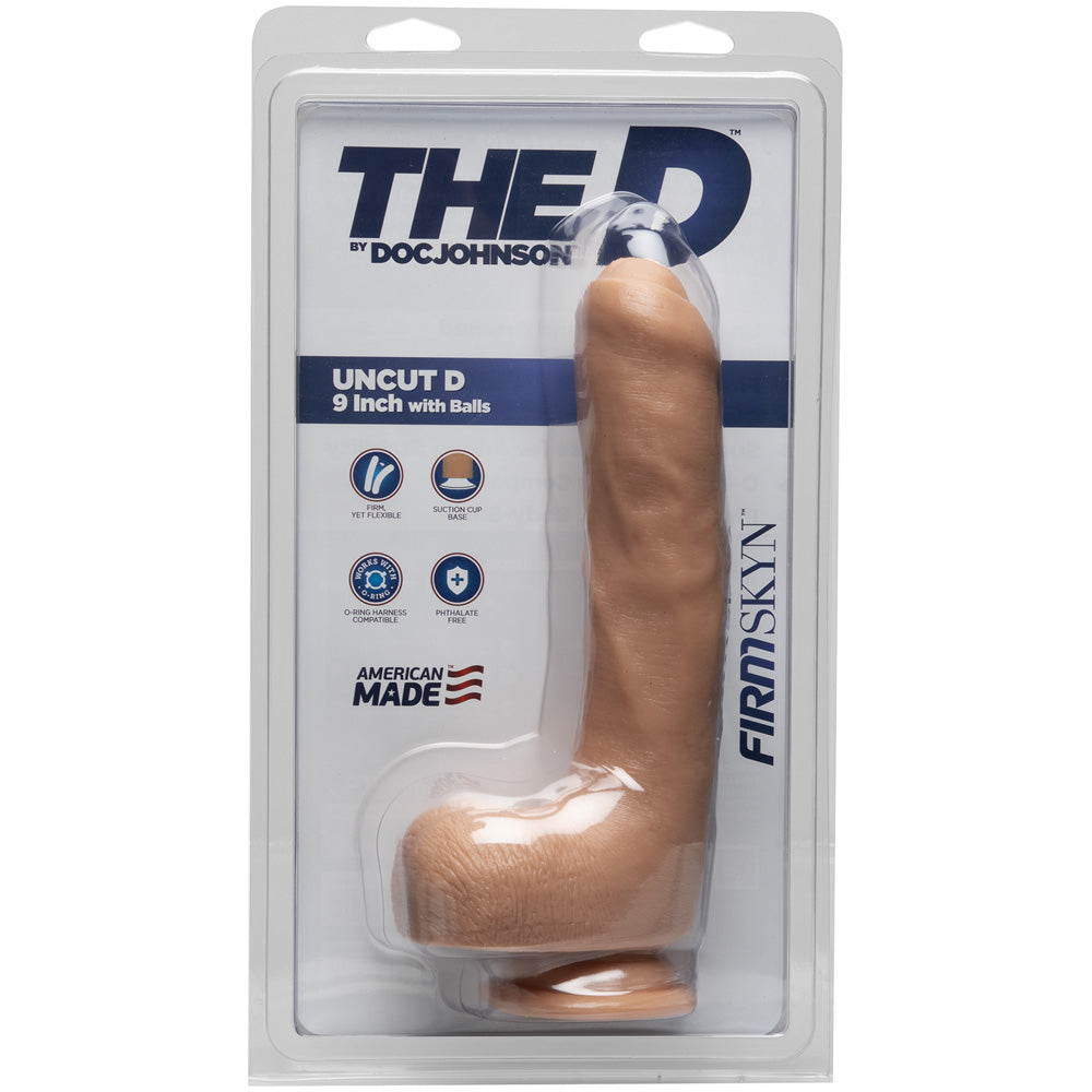The D 9 Uncut D w/Balls - Vanilla