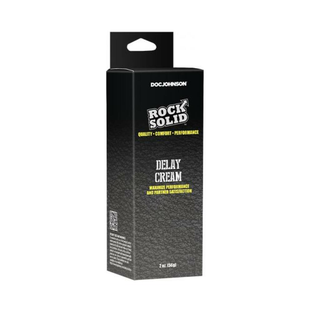 Rock Solid Delay Cream 2oz Boxed