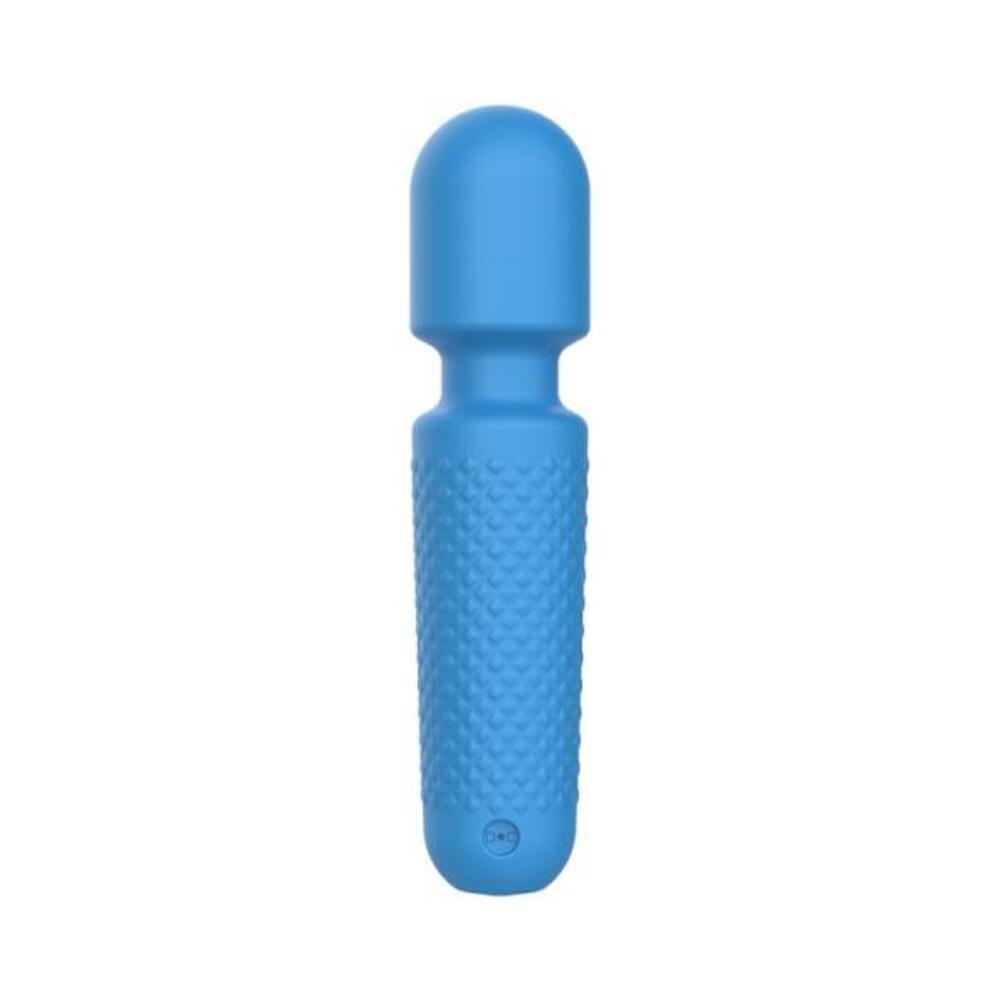 Emojibator Tiny Wand Emoji Vibrator Electric Blue