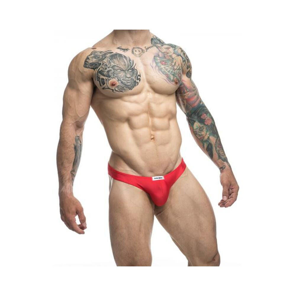 Malebasics Justin + Simon Classic Bikini Red S