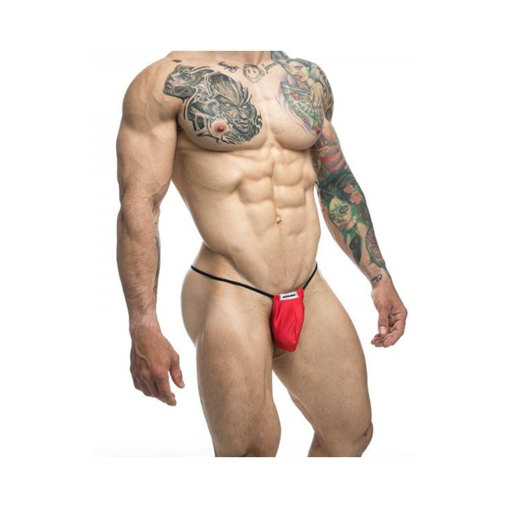 Malebasics Justin + Simon Classic G-string Bulge Red S/m