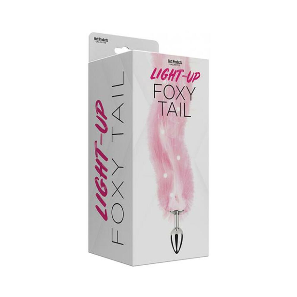 Foxy Tail Butt Plug Pink