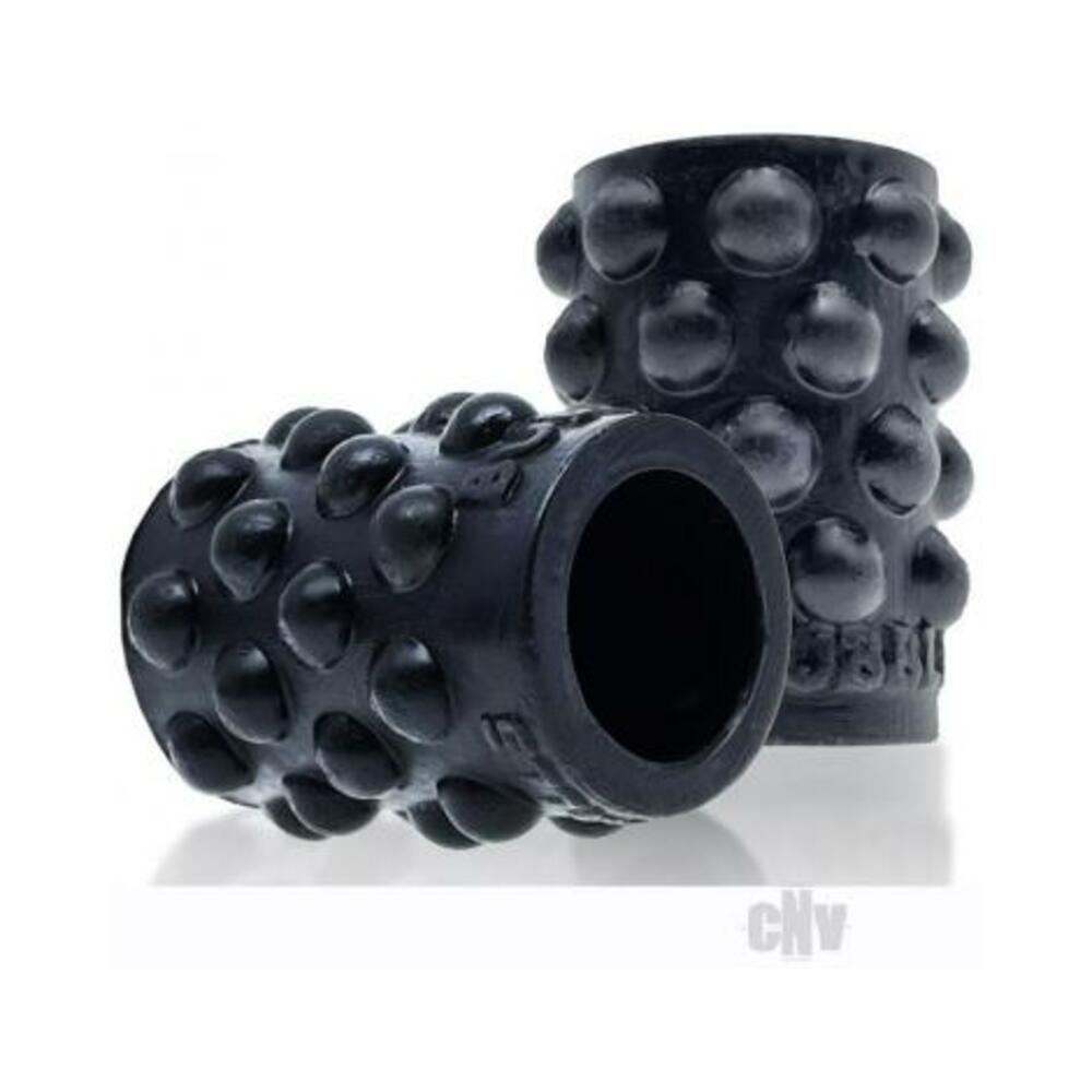 Oxballs Bubbles Nipsuckers Silicone Black