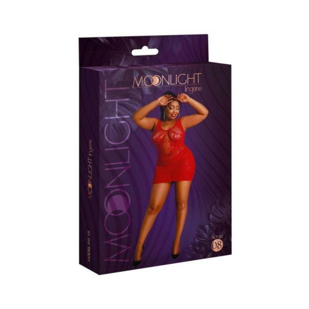 Moonlight Plus Model 08 Dress Red