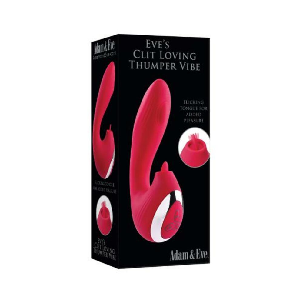 Aande Eves Clit Loving Thumper Vibe Red