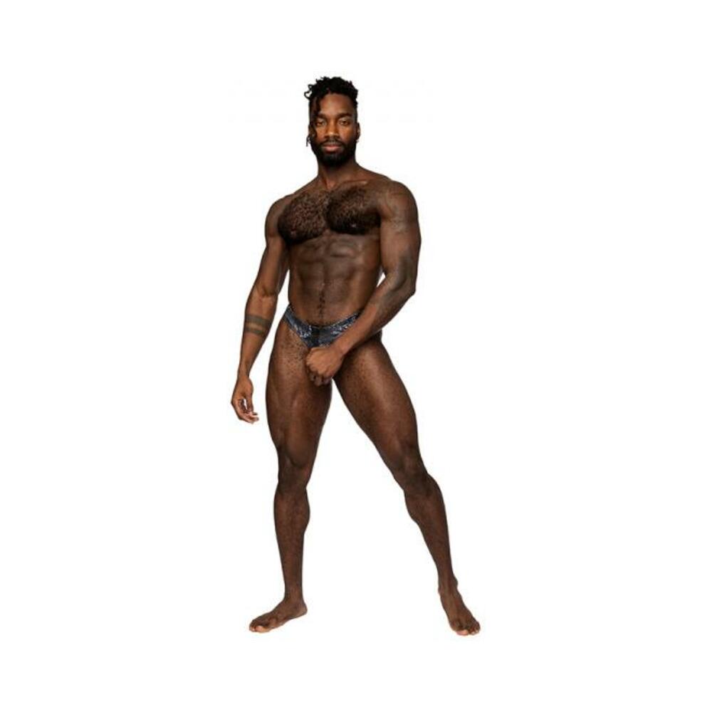 Male Power S'naked Power Sock Black/blue S/m