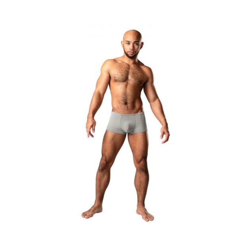 Male Power Labyrinth Mini Short Grey Weave M