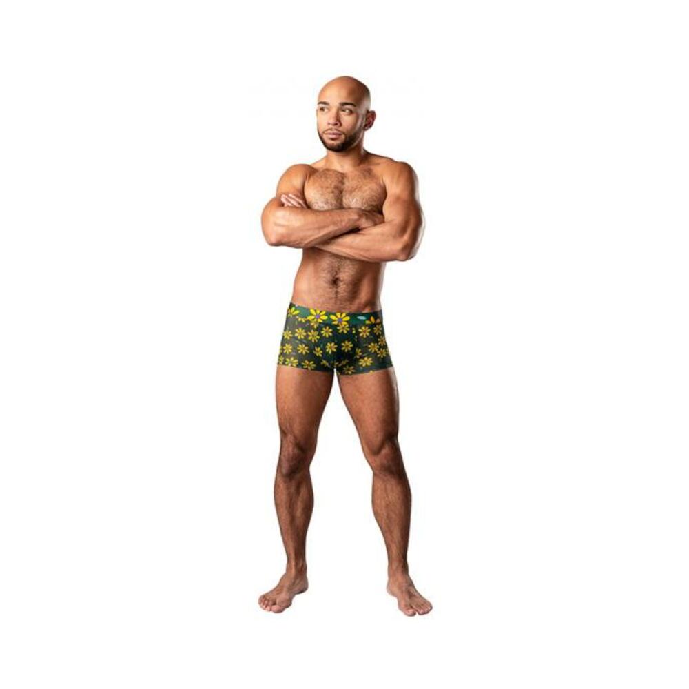 Male Power Petal Power Pouch Short Daisy Print Xl