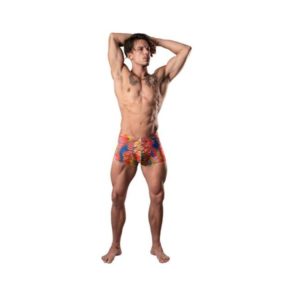 Male Power Your Lace Or Mine Pouch Short Multicolor M