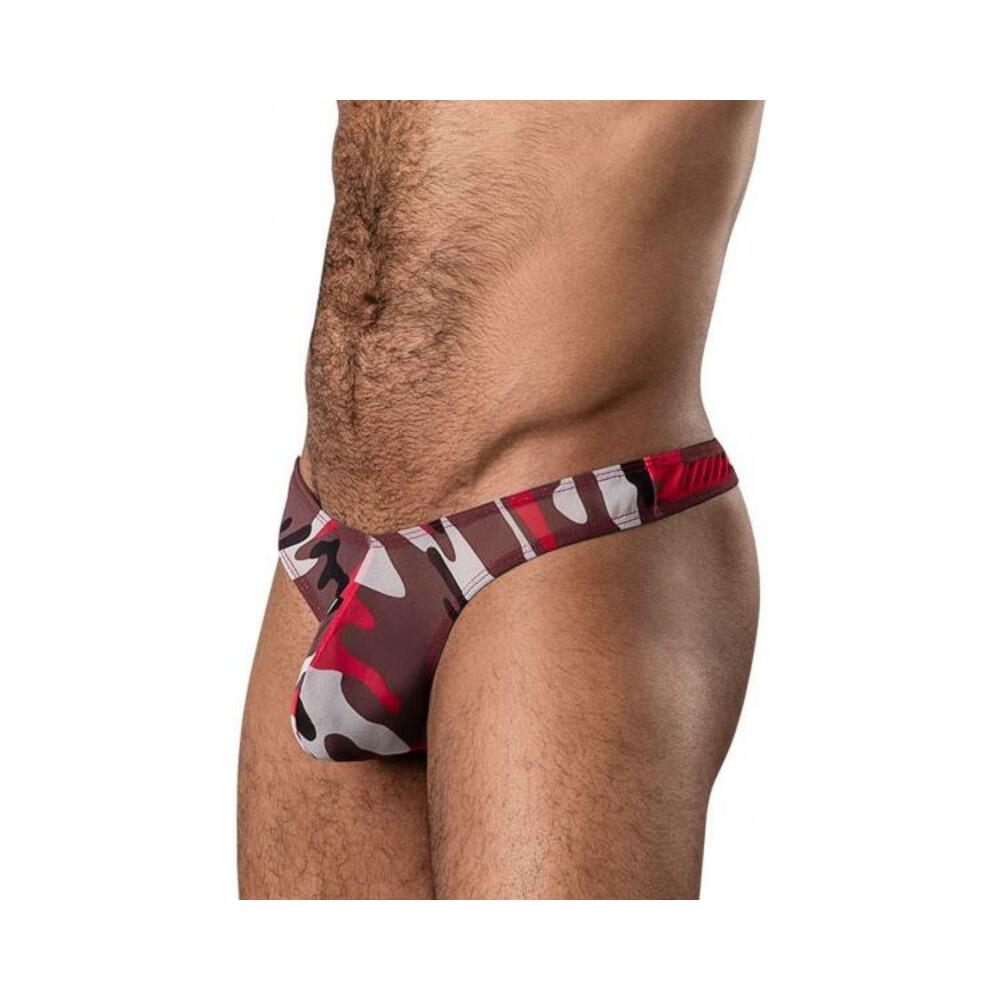 Cumouflage Bong Thong Red L/xl