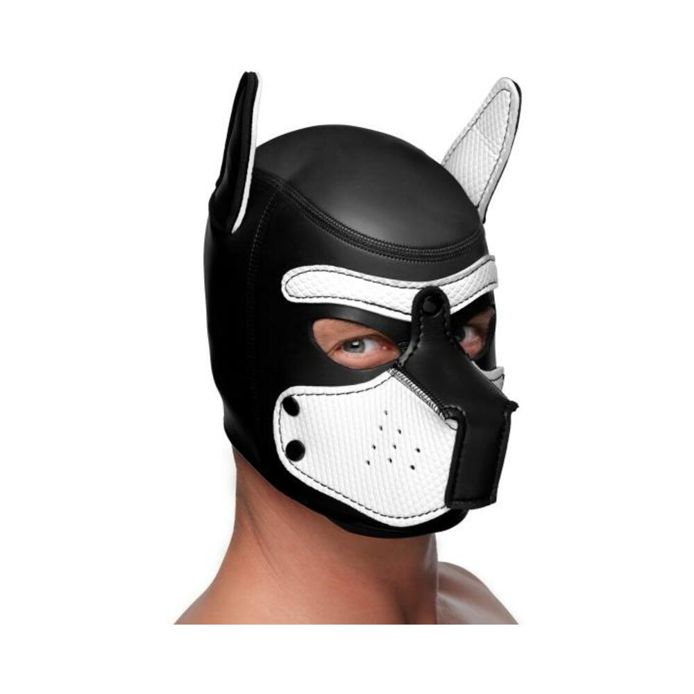 Spike Neoprene Puppy Hood White O/S