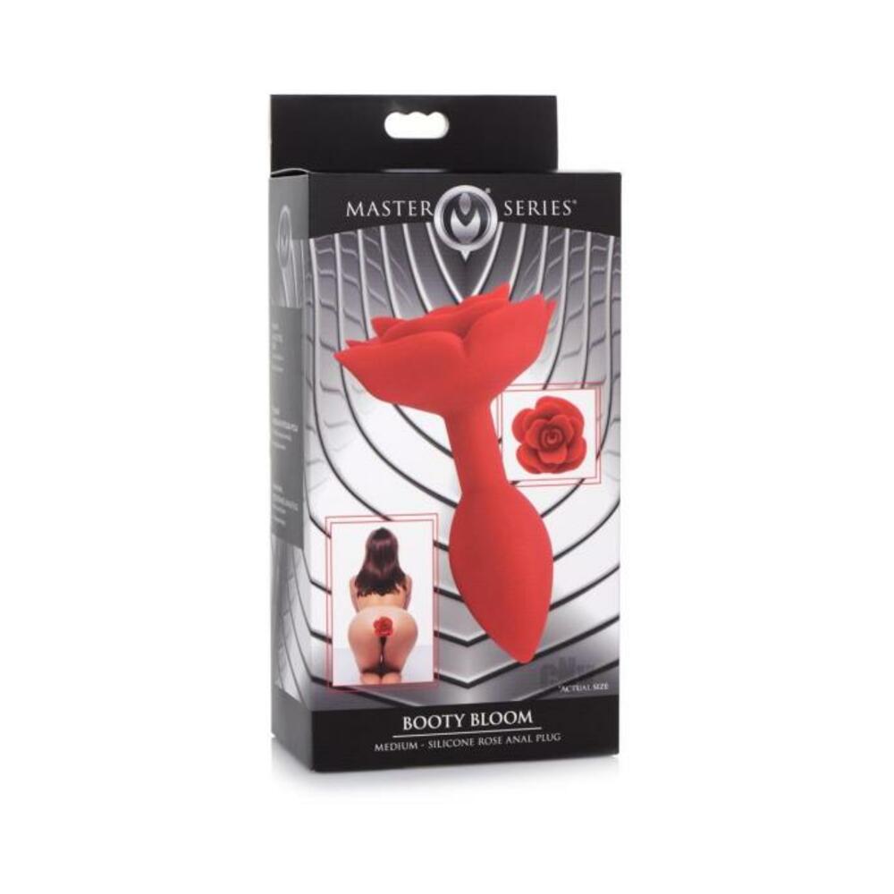 Master Series Booty Bloom Rose Anal Plug Medium