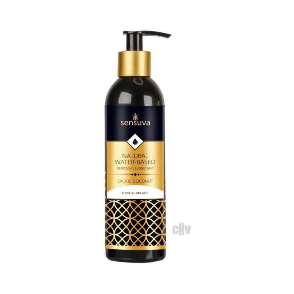 Natural Water Based Lube Coconut 8oz