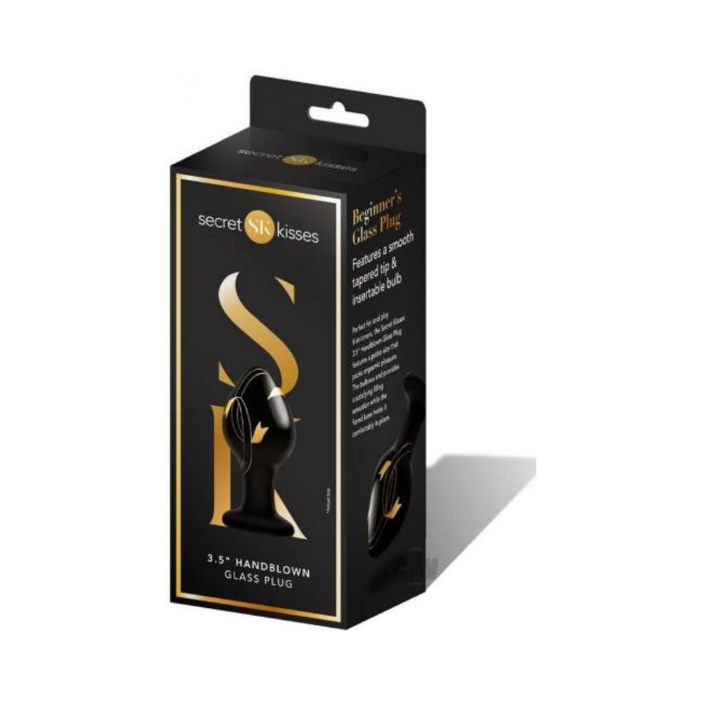 Sk Handblown Glass Plug 3.5