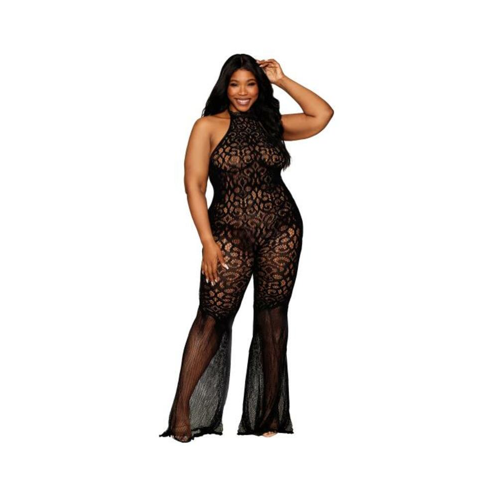 Flair-legged Bodystocking Black Q/s