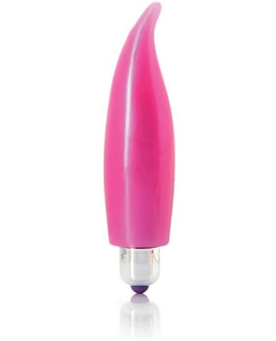 Little Secret Kiss Silicone Vibrator 3.75 Inch Strawberry