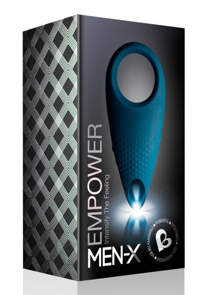 Rocks Off Men-x Empower Couples Stimulator - Blue