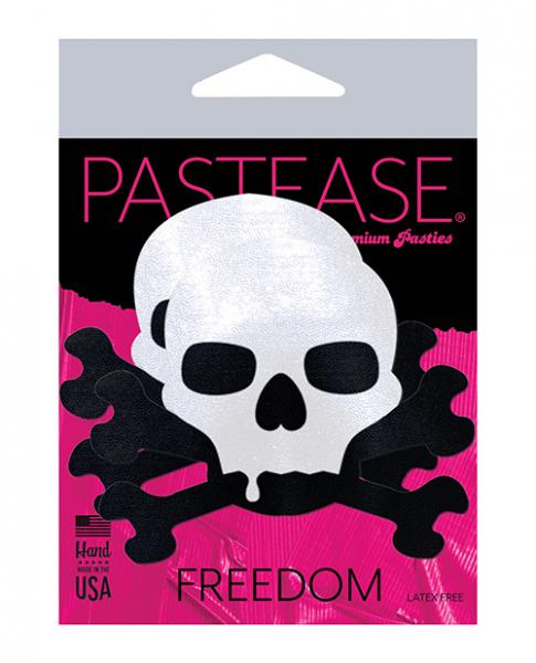 Pastease Sullen Skull Black & White