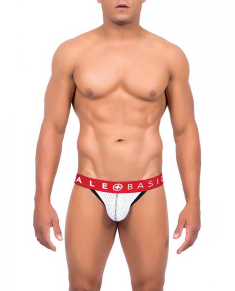 Mb Spot Jockstrap White Small