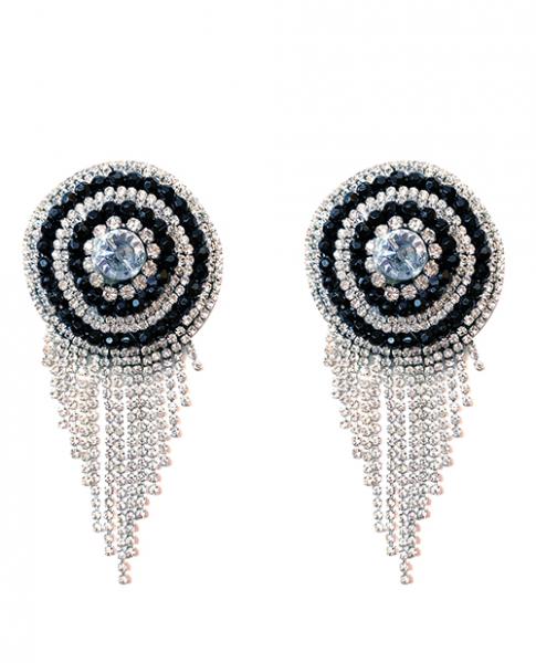 Burlesque Bohemian Rhapsody Jewel Reusable Silicone Nipztix - Crystal O/s