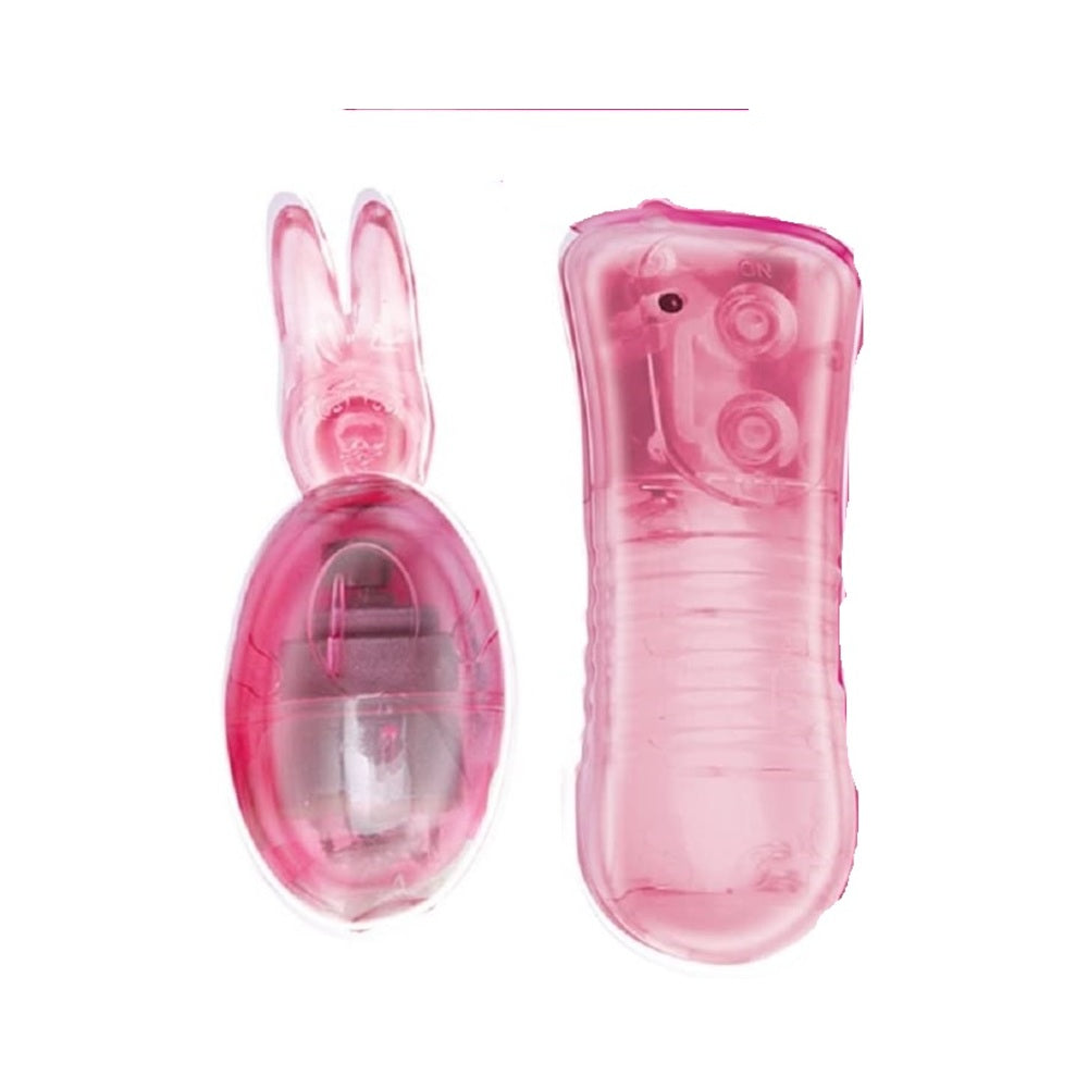 Light Up Orgasmix Bunny Egg Vibrator Pink