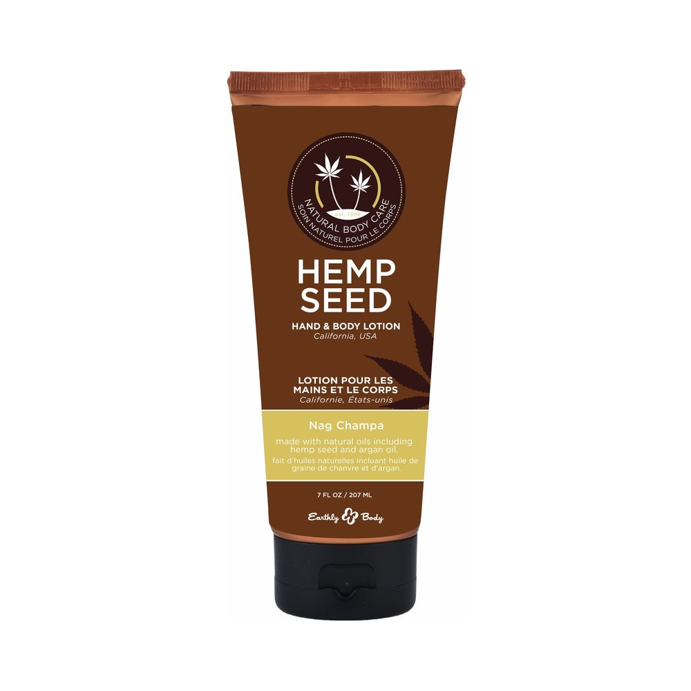 Earthly Body Hand & Body Lotion Nag Champa 7oz Tube