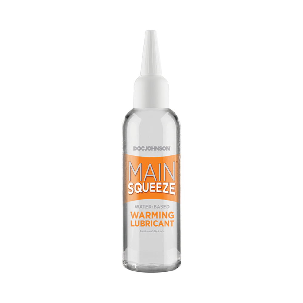Main Squeeze Warming Water Based Lubricant 3.4oz